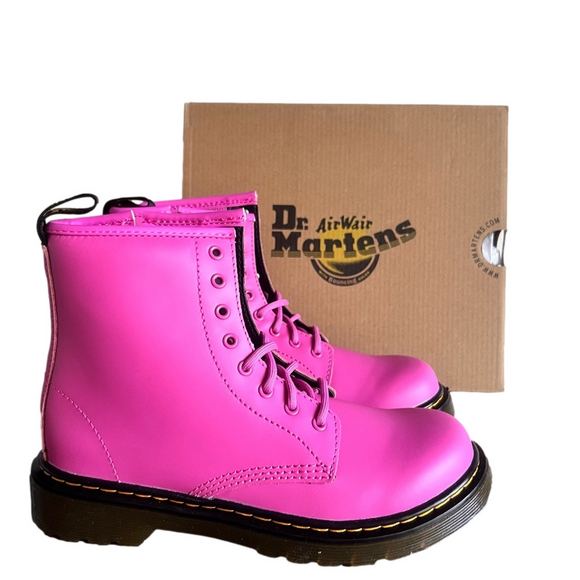 Dr. Martens Other - DR. MARTENS Junior 1460 Lace Up Girls Boots Size 4 SKU#241181